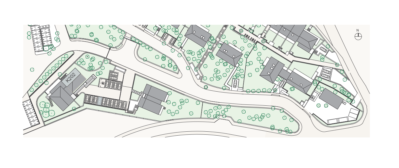 Berengaria block Apartments apartment K202 layout