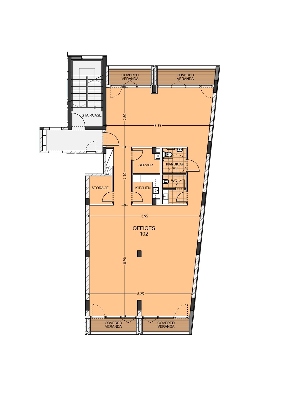 Heart unit A102 layout