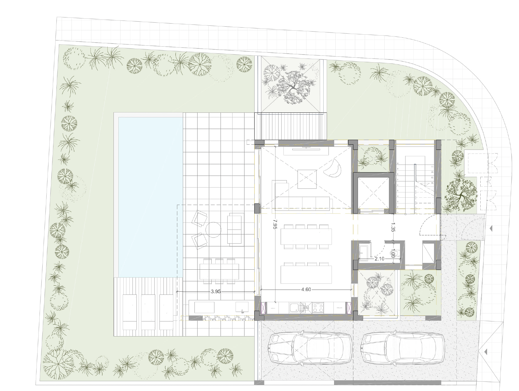 Ridge block B apartment 9 layout