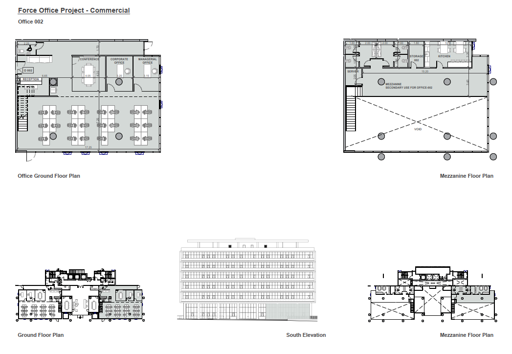Force block A apartment A002 layout