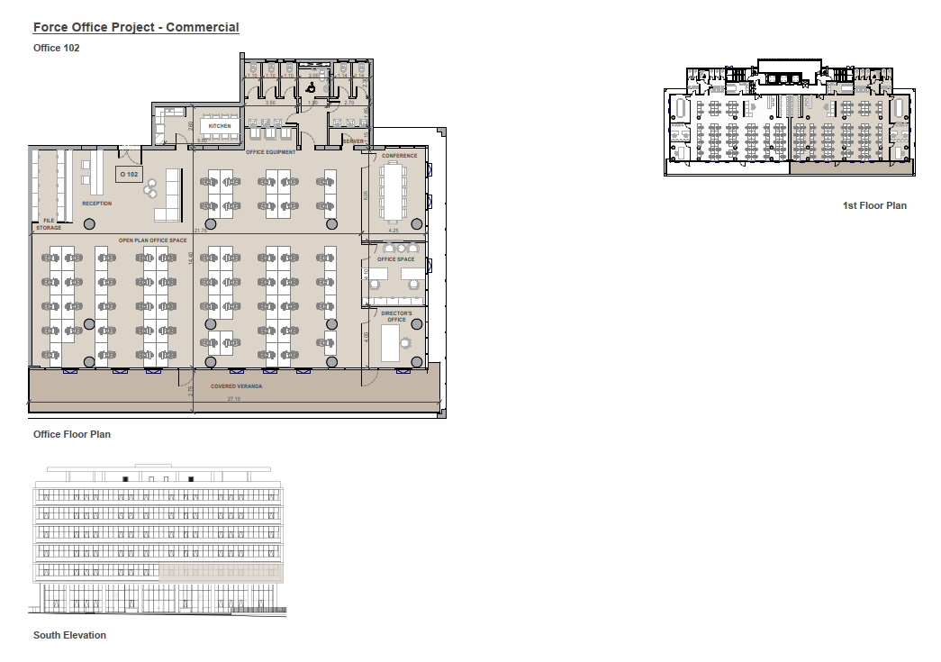 Force block A apartment A102 layout