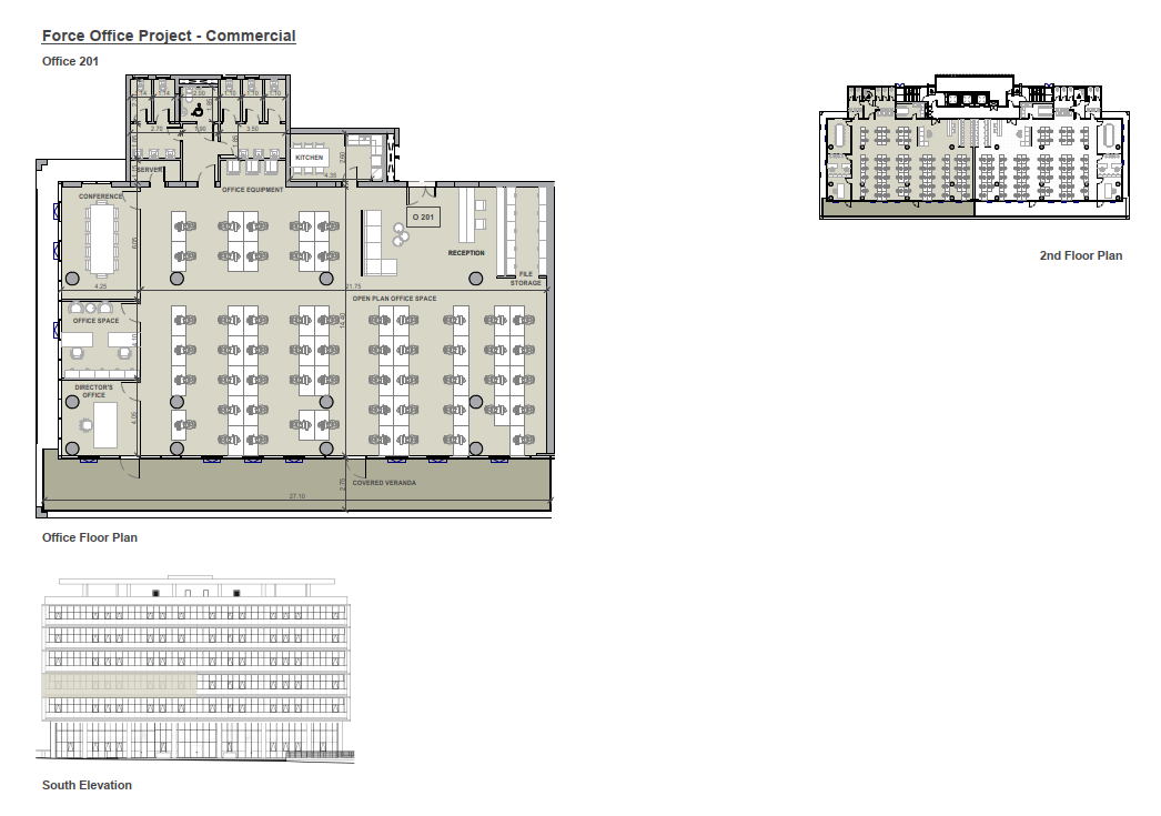 Force block A apartment A201 layout