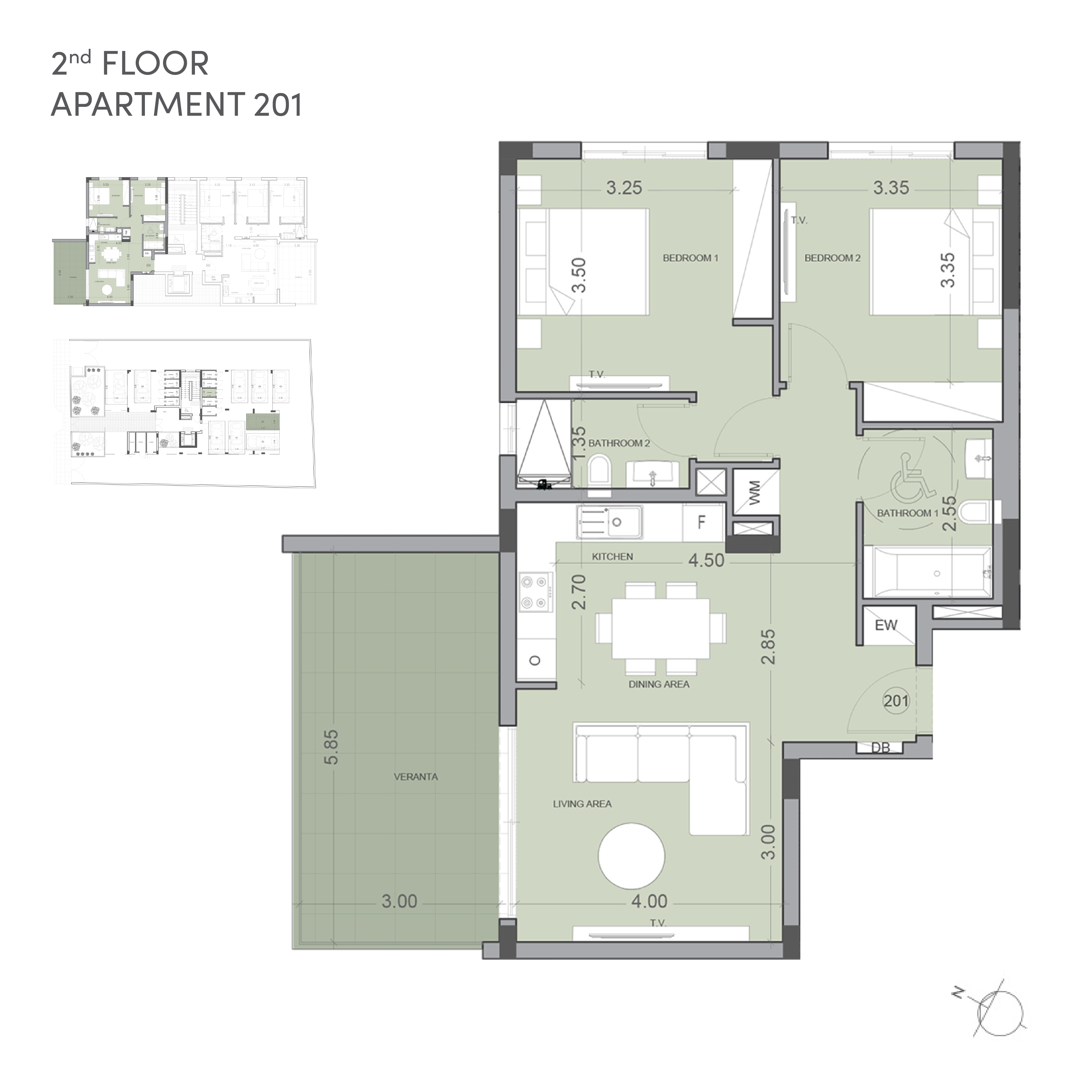 Hide unit A201 layout