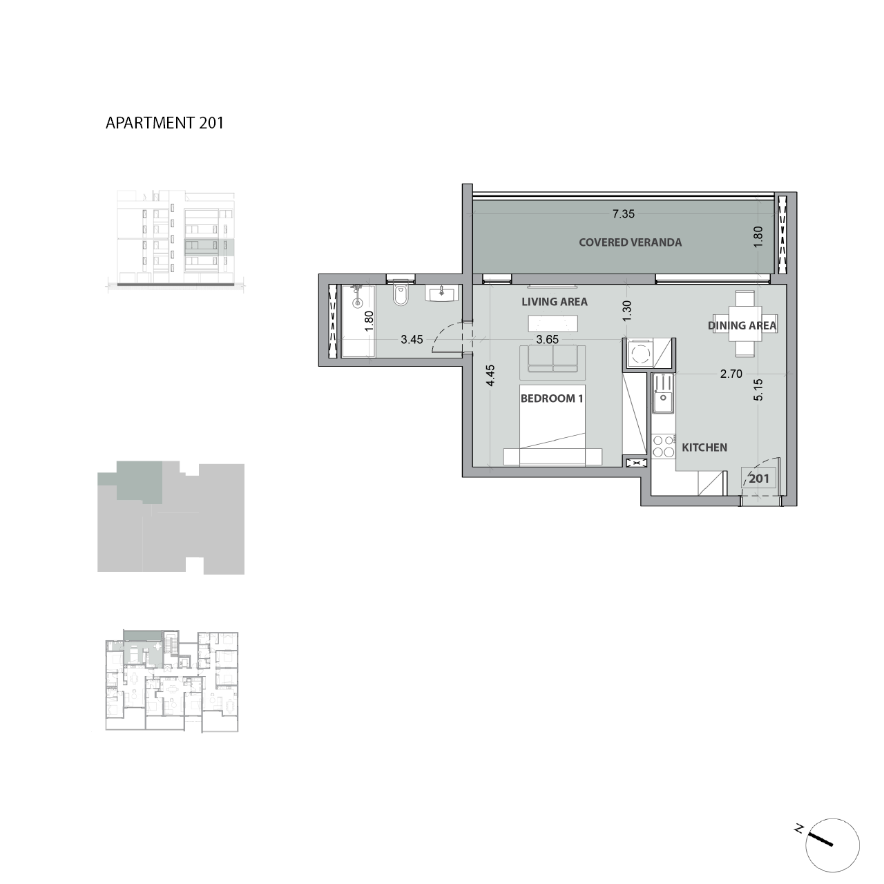 Verde unit 201 layout